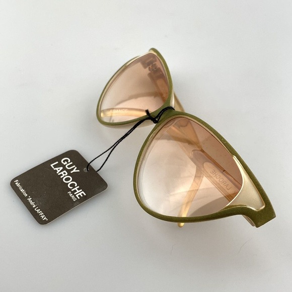 Guy Laroche Vintage Cat Eye Sunglasses –Velvet Green, Made in France – Brand New Guy Laroche | Accessories | Guy Laroche Vintage Sunglasses  main image 2